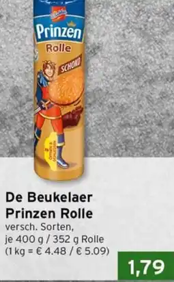 CAP Markt De Beukelaer Prinzen Rolle Angebot