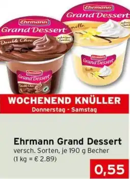 CAP Markt Ehrmann Grand Dessert Angebot