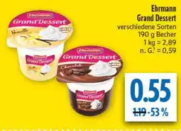 diska Ehrmann Grand Dessert Angebot