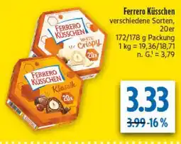 diska Ferrero Küsschen Angebot