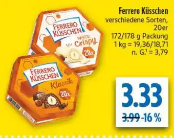 diska Ferrero Küsschen Angebot