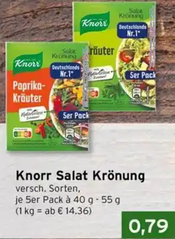 CAP Markt Knorr Salat Krönung Angebot