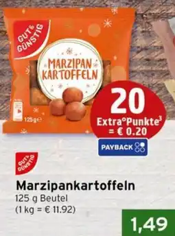CAP Markt Gut & Günstig Marzipankartoffeln Angebot