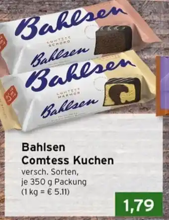 CAP Markt Bahlsen Comtess Kuchen Angebot