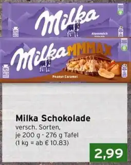 CAP Markt Milka Schokolade Angebot