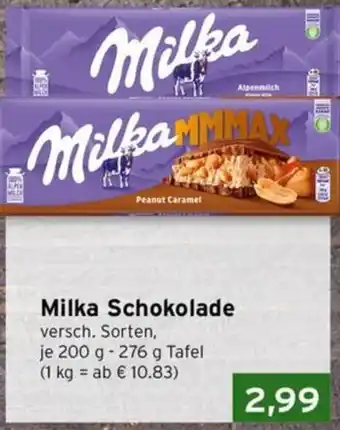 CAP Markt Milka Schokolade Angebot
