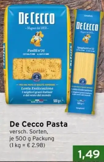 CAP Markt De Cecco Pasta Angebot