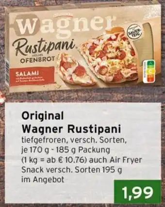 CAP Markt Original Wagner Rustipani Angebot
