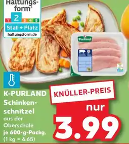 Kaufland K-PURLAND Schinkenschnitzel Angebot