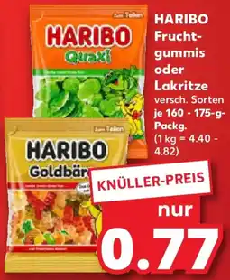 Kaufland HARIBO Fruchtgummis oder Lakritze Angebot
