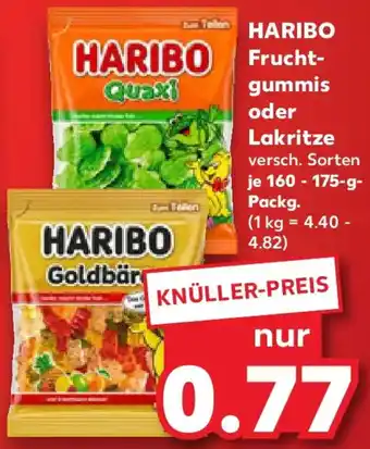 Kaufland HARIBO Fruchtgummis oder Lakritze Angebot