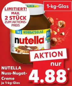 Kaufland NUTELLA Nuss-Nugat Creme Angebot