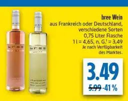 diska bree Wein Angebot