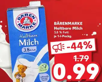 Kaufland BÄRENMARKE Haltbare Milch Angebot