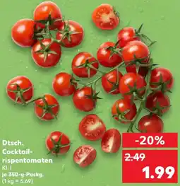 Kaufland Dtsch. Cocktailrispentomaten Angebot