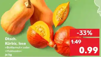 Kaufland Dtsch. Kürbis, lose Angebot