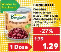 Kaufland BONDUELLE Gemüse Angebot