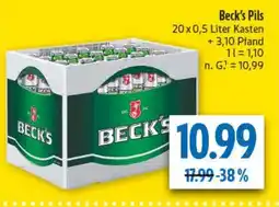 diska Beck's Pils Angebot