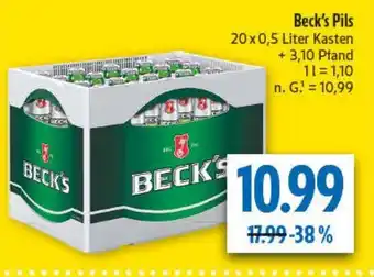 diska Beck's Pils Angebot