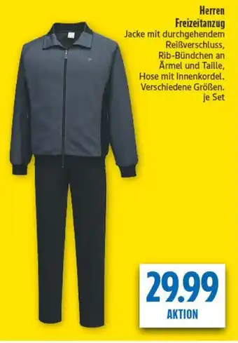 diska Herren Freizeitanzug Angebot