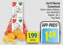 diska Gut & Günstig Clementinen Angebot