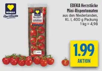 diska EDEKA Herzstücke Mini-Rispentomaten Angebot