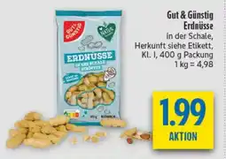 diska Gut & Günstig Erdnüsse Angebot