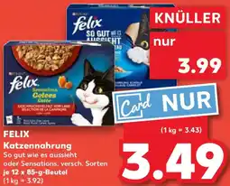 Kaufland FELIX Katzennahrung Angebot
