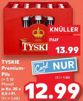 Kaufland TYSKIE Premium Pils Angebot