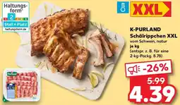 Kaufland K-PURLAND Schälrippchen XXL Angebot