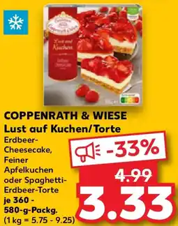 Kaufland COPPENRATH & WIESE Lust auf Kuchen/Torte Angebot