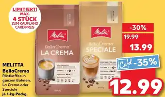 Kaufland MELITTA BellaCrema Angebot
