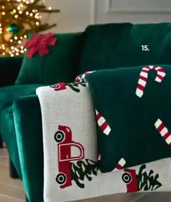 Galeria Galeria Home Strickdecke, mit Weihnachtsmotiven Angebot