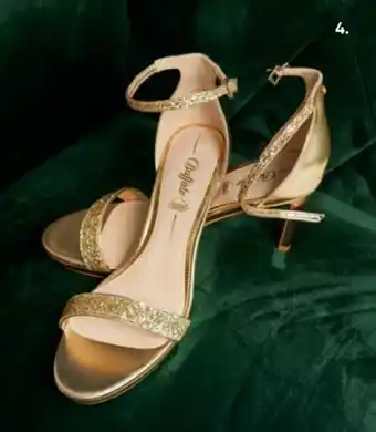 Galeria Buffalo Glitzer-Pumps-Sandaletten Angebot