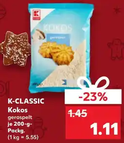 Kaufland K-CLASSIC Kokos Angebot