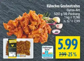 diska Hähnchen Geschnetzeltes Angebot