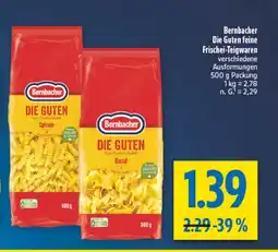 diska Bernbacher Die Guten feine Frischei-Teigwaren Angebot