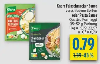 diska Knorr Feinschmecker Sauce Angebot