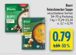 diska Knorr Feinschmecker Suppe Angebot