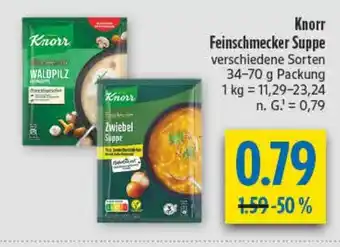 diska Knorr Feinschmecker Suppe Angebot