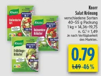 diska Knorr Salat Krönung Angebot