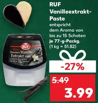Kaufland RUF Vanilleextrakt Paste Angebot