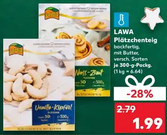Kaufland LAWA Plätzchenteig Angebot