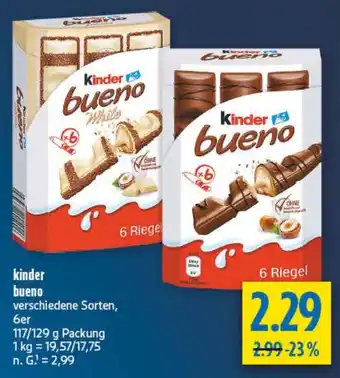 diska kinder bueno Angebot
