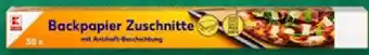 Kaufland K-CLASSIC Backpapier Zuschnitte Angebot