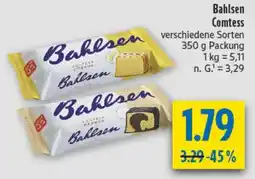 diska Bahlsen Comtess Angebot