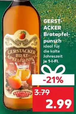 Kaufland GERSTACKER Bratapfelpunsch Angebot