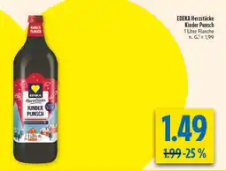diska EDEKA Herzstücke Kinder Punsch Angebot