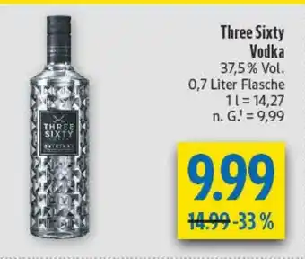 diska Three Sixty Vodka Angebot