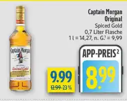 diska Captain Morgan Original Spiced Gold Angebot